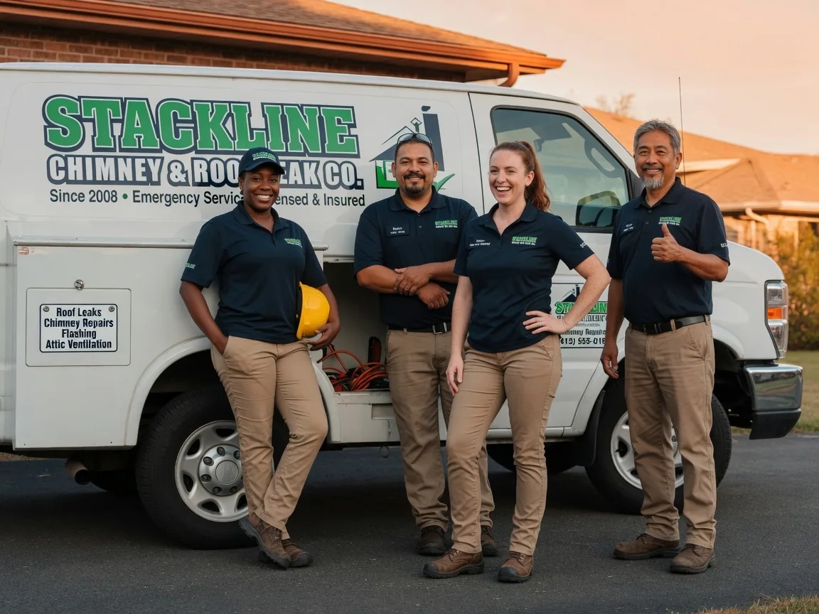 Chimney flashing repair company in Stoutland, MO